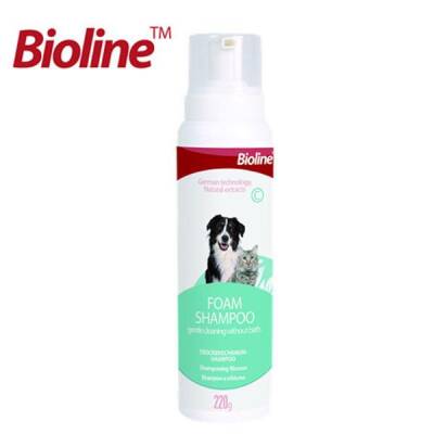Bioline Kedi ve Köpek Köpük Şampuan 220 Gr - 1