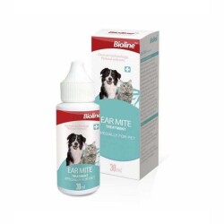Bioline Kedi ve Köpekler İçin Kulak Temizleme Yağı 30 Ml - Bioline