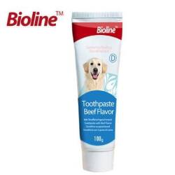 Bioline Köpekler İçin Biftek Aromalı Diş Macunu 100 gr - Bioline
