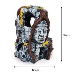 Bonisa Baskılı Dağ Akvaryum Dekoru 18 x 12 Cm - Bonisa