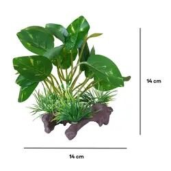Bonisa Bns-3802 Plastik Akvaryum Dekoru 14 x 14 Cm - Bonisa