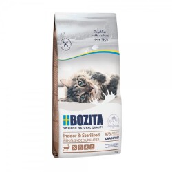 Bozita Indoor Sterilised Tahılsız Geyik Etli Kısırlaştırılmış Yetişkin Kedi Maması 2 kg - Bozita