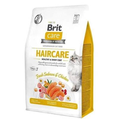 Brit Care Haircare Hipoalerjenik Deri ve Tüy Sağlığı için Tahılsız Yetişkin Kedi Maması 2 kg - 2