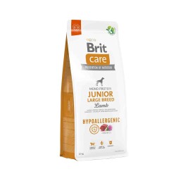 Brit Care Hipoallerjenik Mono Protein Kuzu Etli Büyük Irk Yavru Köpek Maması 12 kg - Brit Care