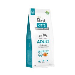 Brit Care Skin & Coat Tahılsız Somonlu Orta Irk Yetişkin Köpek Maması 12 kg - Brit Care