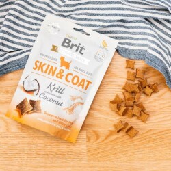 Brit Care Skin & Coat Karides ve Hindistan Cevizli Tüy Sağlığı İçin Köpek Ödülü 150 gr - Brit Care
