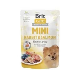 Brit Care Tavşan ve Somonlu Mini Irk Köpek Konservesi 85 Gr - Brit Care