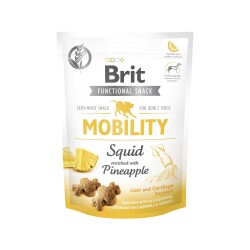 Brit Mobility Glutensiz Ananas ve Kalamarlı Kemik Gelişimi İçin Köpek Ödülü 150 gr - Brit Care