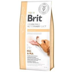 Brit Veterinary Diet Hepatic Karaciğer Yetmezliği olan Köpekler için Tahılsız Köpek Maması 12 kg - Brit Care