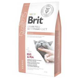 Brit Veterinary Diet Renal Böbrek Yetmezliği olan Kediler için Tahılsız Kedi Maması 2 kg - Brit Care