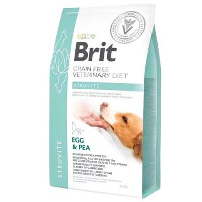 Brit Veterinary Diet Struvite İdrar Yolu Sağlığı Destekleyici Tahılsız Köpek Maması 2 Kg - 1