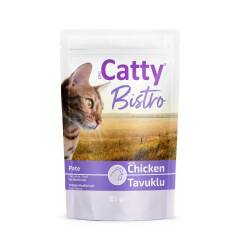 Catty Bistro Tavuklu Yetişkin Kedi Konservesi 85 Gr - Catty