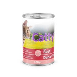Catty Soslu Dana Etl Kedi Konservesi 400 Gr - Catty