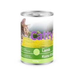 Catty Soslu Kuzu Etli Kedi Konservesi 400 Gr - Catty