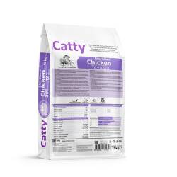 Catty Tavuklu Kısırlaştırılmış Yetişkin Kedi Maması 15 Kg - 2