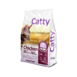 Catty Tavuklu Yavru Kedi Maması 1,5 Kg - Catty