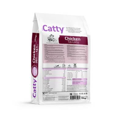 Catty Tavuklu Yavru Kedi Maması 15 Kg - 2