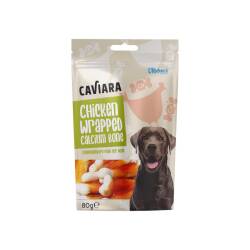 Caviara Tavuk Etli Kalsiyum Kemik Köpek Ödül Maması 80 Gr - Caviara