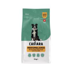 Caviara Tavuklu Orta ve Büyük Irk Yetişkin Köpek Maması 12 Kg - Caviara