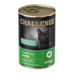 Challenge Kuzu Etli Yetişkin Kedi Konservesi 400 Gr - Challenge