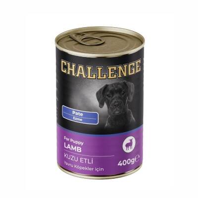 Challenge Pate Kuzu Etli Yavru Köpek Konservesi 400 gr - 1