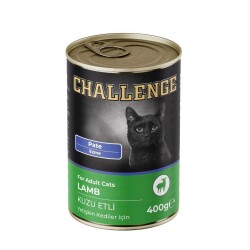 Challenge Pate Kuzu Etli Yetişkin Kedi Konservesi 400 Gr - Challenge