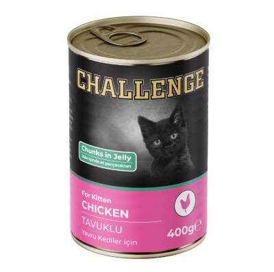 Challenge Tavuklu Yavru Kedi Konservesi 400 Gr - 1