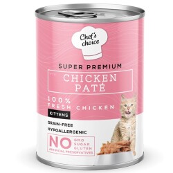 Chef's Choice Kitten Tavuklu Ezme Yavru Kedi Konservesi 400 gr - Chef's Choice