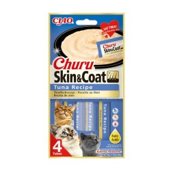Ciao Churu Skin&Coat -Cilt ve Tüy Sağlığı- Ton Balıklı Kedi Ödül Maması 4 X 14 Gr - Ciao