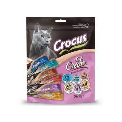 Crocus Multıpack 6 Çeşit Krema Kedi Ödülü 30 x 15 Gr - Crocus