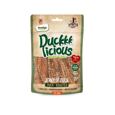 Dentalight Duck Jerky Ördek Etli Köpek Ödül Maması 70 Gr