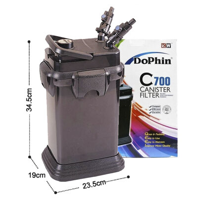 Dophin Akvaryum Dış Filtre 700 L/h - 1
