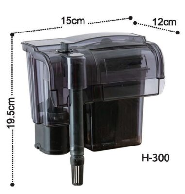 Dophin Askı Şelale Filtre 360 L/h - 1
