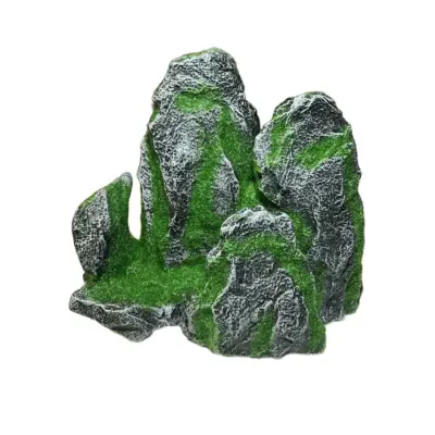 Dophin Yosun Kaplı Akvaryum Dekoru 20x10x17 Cm