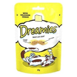 Dreamies İçi Dolgulu Peynirli Kıtır Kedi Ödülü 60 gr - Dreamies