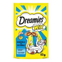 Dreamies Somonlu ve Peynirli Kedi Ödül Maması 60 gr - Dreamies