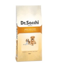 Dr.Sacchi Basic Chicken Tavuklu Yetişkin Köpek Maması 15 kg - Dr. Sacchi