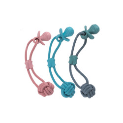 Eastland İpli Tpr Köpek Çiğneme Oyuncağı Emzik 38 cm - Eastland