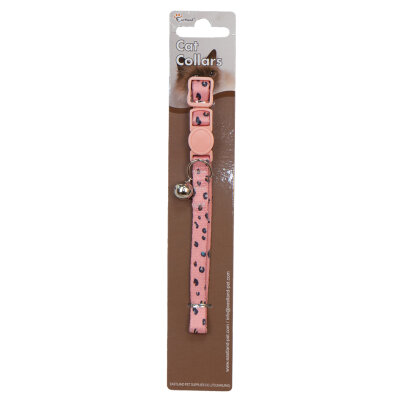 Eastland Klipsli Leopar Baskılı Kedi Tasması 22-30 Cm