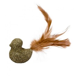 Eastland Ördek Şeklinde Catnip Tüylü Kedi Oyuncağı 5 X 4,5 cm - Eastland