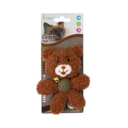 Eastland Peluş Zilli Kedi Otlu Kedi Oyuncağı - Eastland