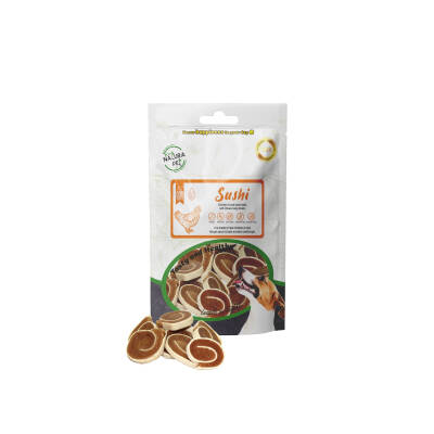 Eco Natura Pet Sushi Yumuşak Tavuk Etli Yuvarlak Köpek Ödülü 100 gr - 2