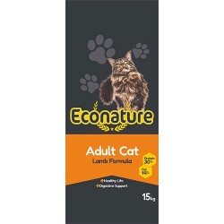 Econature Kuzu Etli Yetişkin Kedi Maması 15 kg - Econature