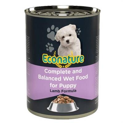 Econature Kuzu Etli Yavru Köpek Konservesi 400 gr - 1