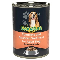 Econature Somonlu Yetişkin Köpek Konservesi 400 gr - Econature