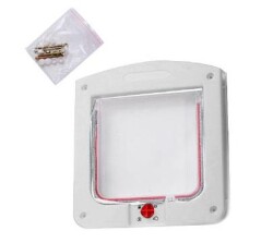 EuroCat Dört Yollu Kedi Kapısı 22x20x3 Cm - EuroCat