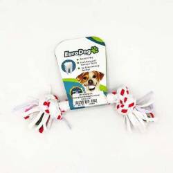 EuroDog Diş İpi İki Düğüm Köpek Oyuncağı 15 cm - EuroDog