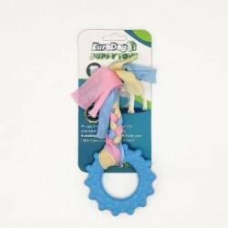 EuroDog Puppy Toys Mavi Çark Yavru Köpek Diş Kaşıma Oyuncağı - EuroDog