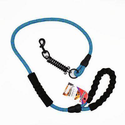 EuroDog Reflektörlü Köpek Gezdirme Tasması 14 Mm 120 Cm Mavi - 1