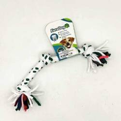 EuroDog Üç Düğümlü Diş Kaşıma İpi Köpek Oyuncağı 15 Cm - EuroDog